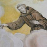 św. Franciszek - fresk po konserwacji